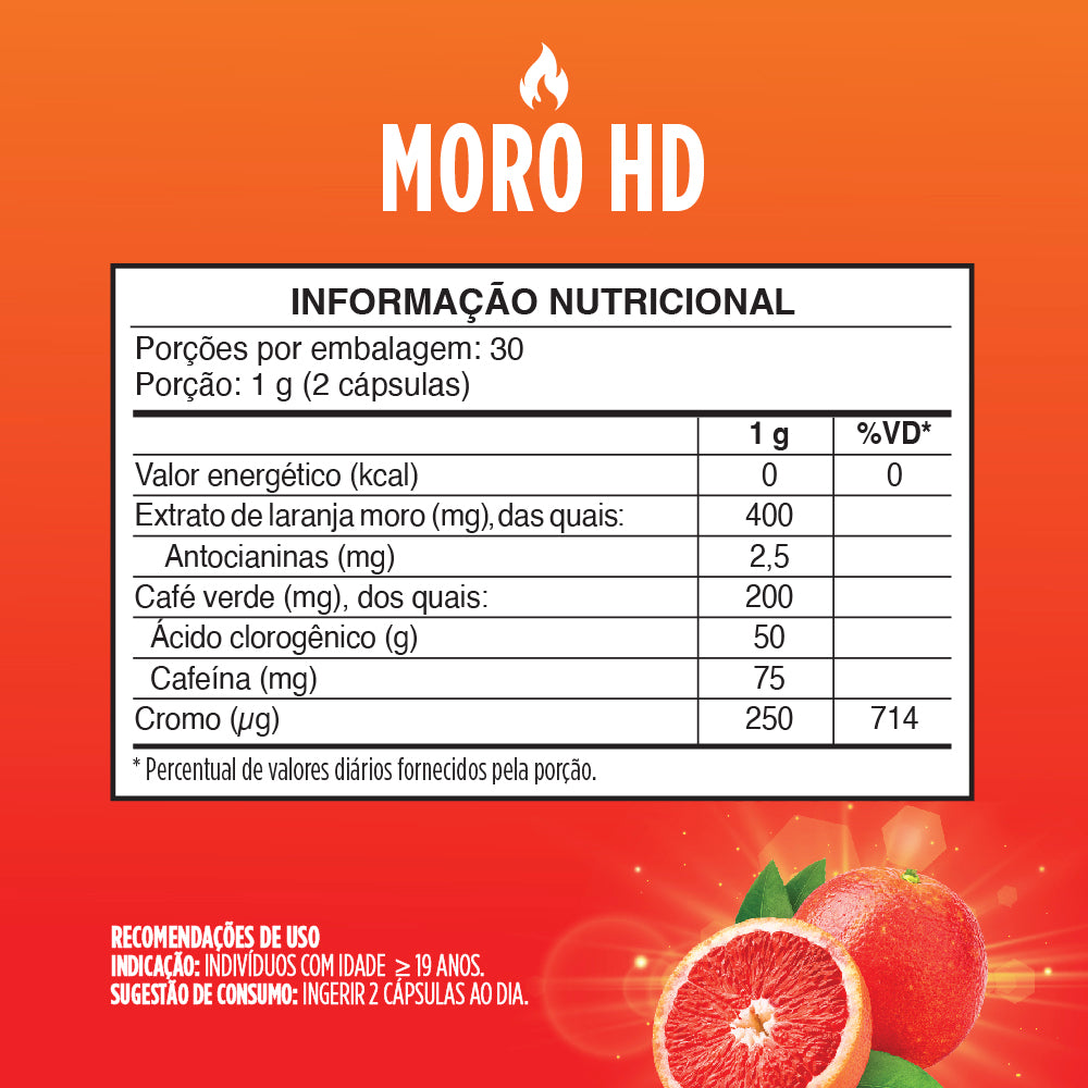 Conheça o Suplemento Alimentar Moro HD
