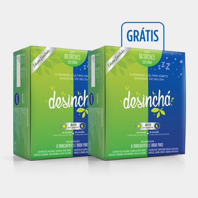 Compre 1 Leve 2 Desinchá Misto (60 sachês)