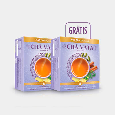 Compre 1 Leve 2 Chá Ayurveda Vata by Kim Zucatelli (30 sachês)