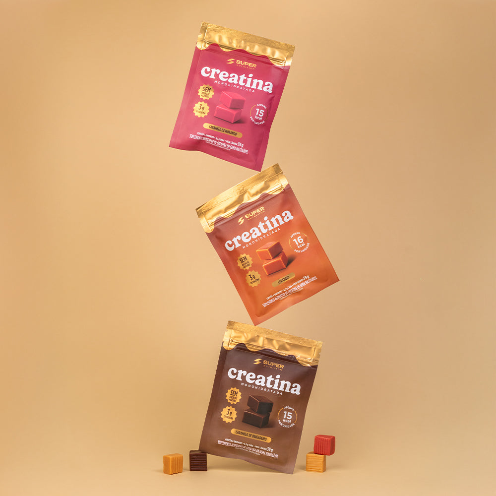 Combo Mini Packs de Caramelo de Creatina