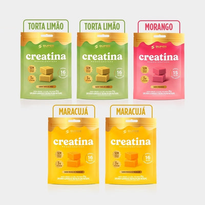 Degustação Completa Caramelos de Creatina
