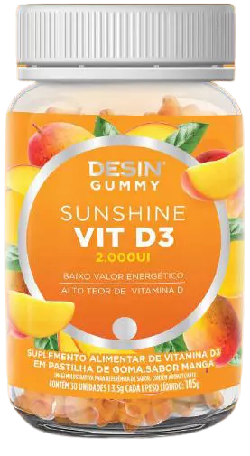Você pode comprar 1 unidade da vitamina D3 da Desinchá