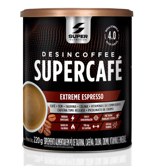 Lata de Desincoffee Extreme Energy sabor Café Expresso da Desinchá