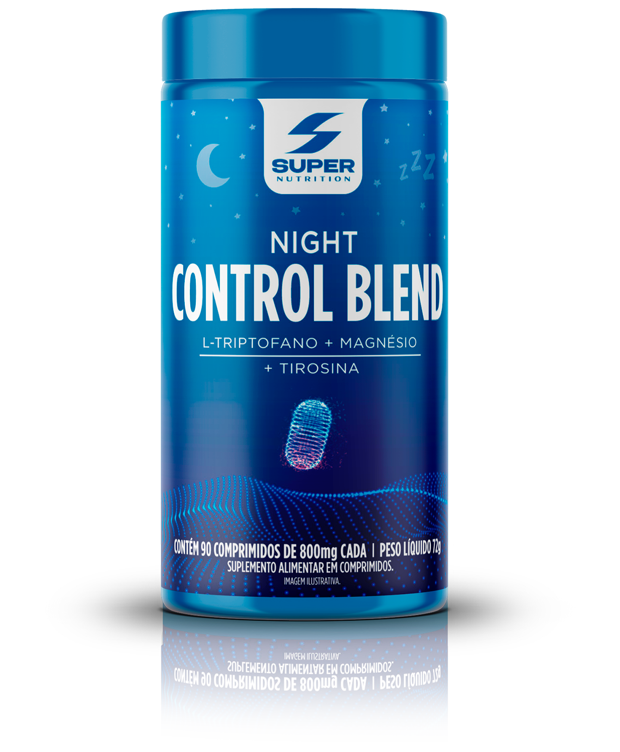 Frasco de Night Control Blend