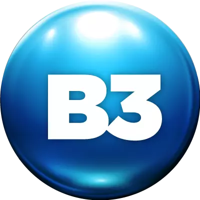 Ícone azul vitamina b3