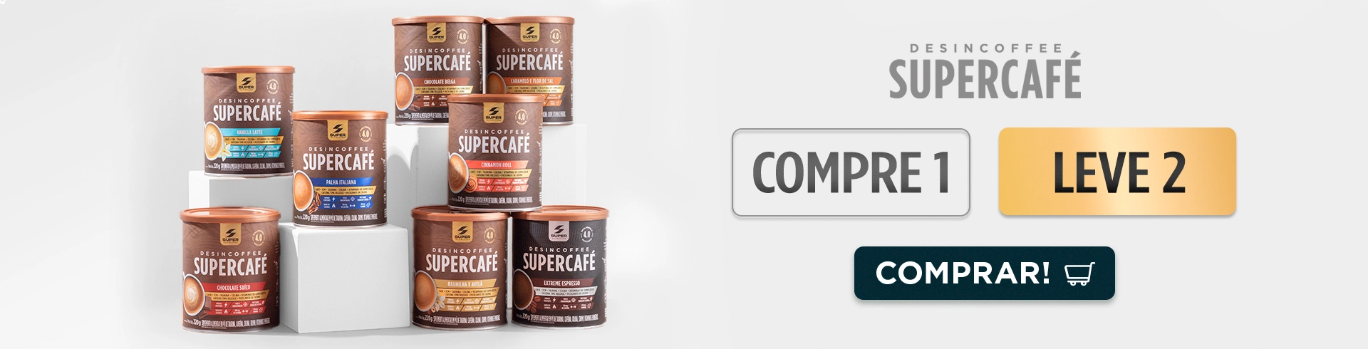 Compre 1 Leve 2 Supercafé