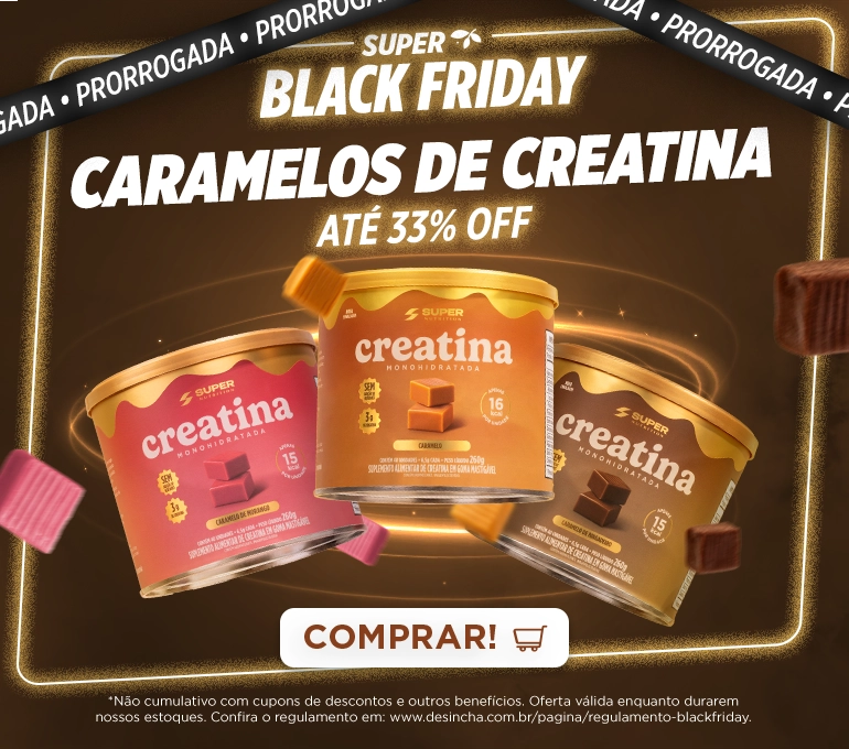 NOVO Banner Black Creatinas