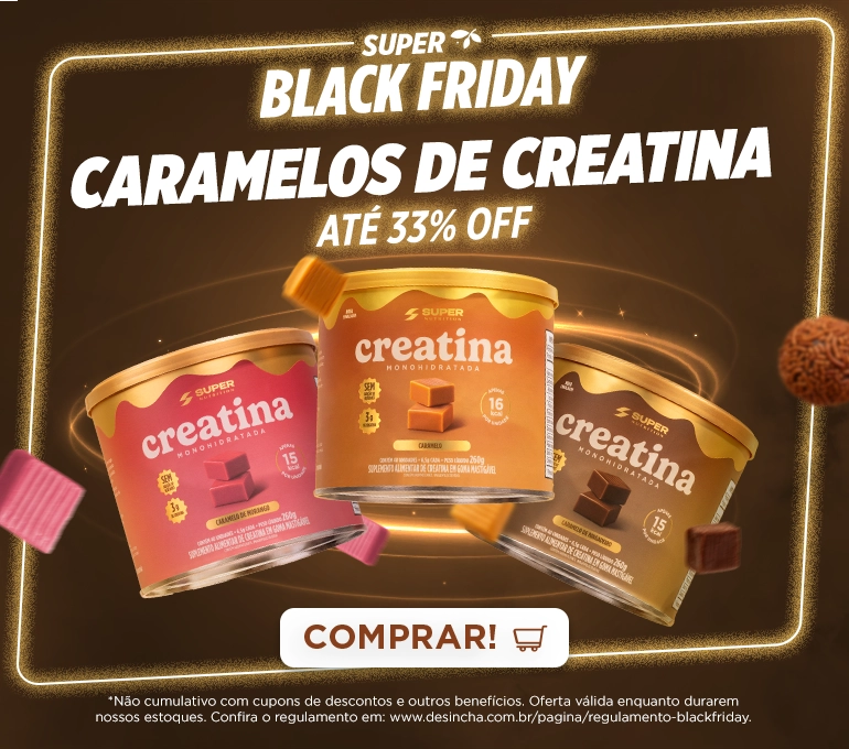 NOVO Banner Black Creatinas