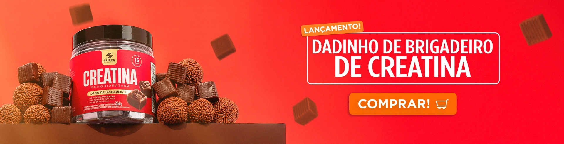 Banner Creatina Brigadeiro
