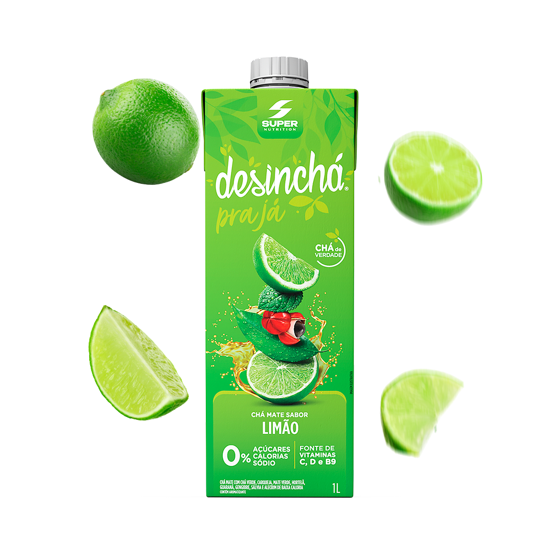 Chá Mate com Limão