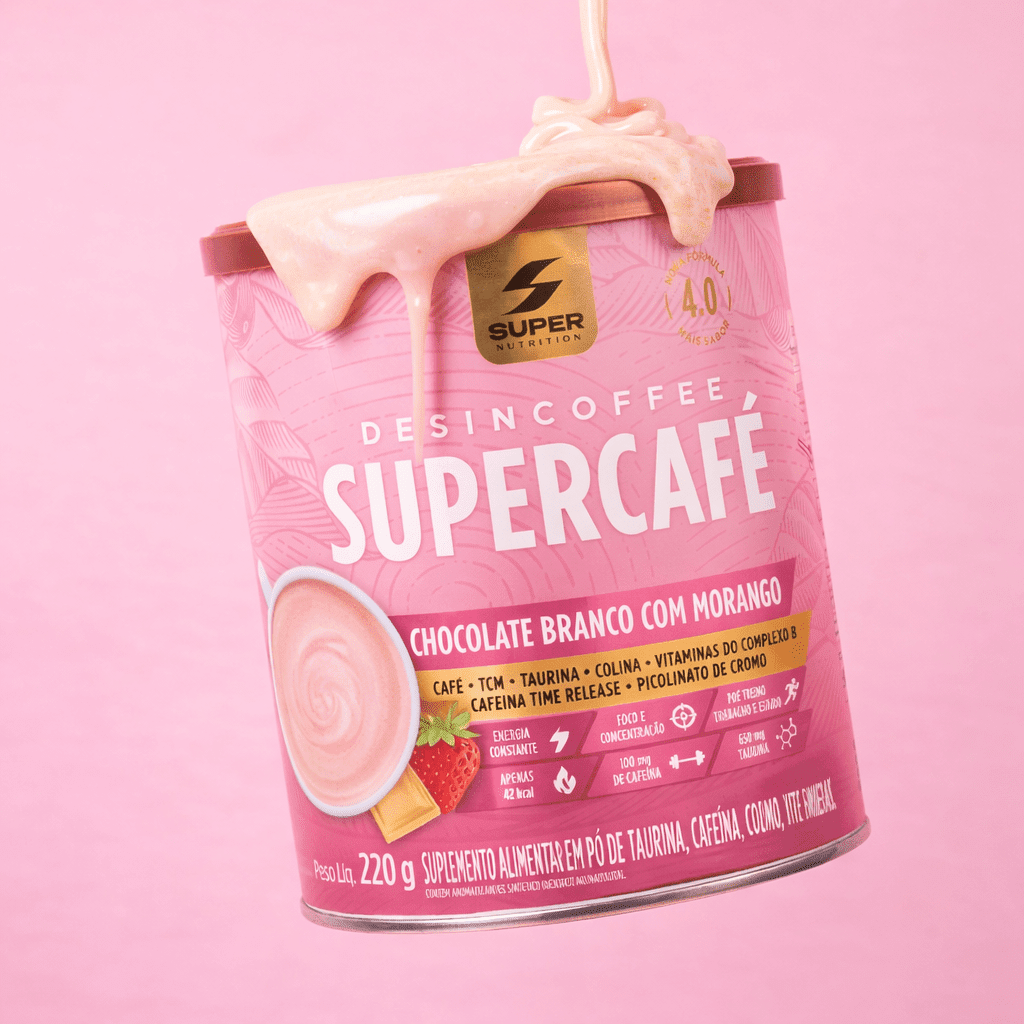 2 Latas de Supercafé Chocolate Branco Magic Spices