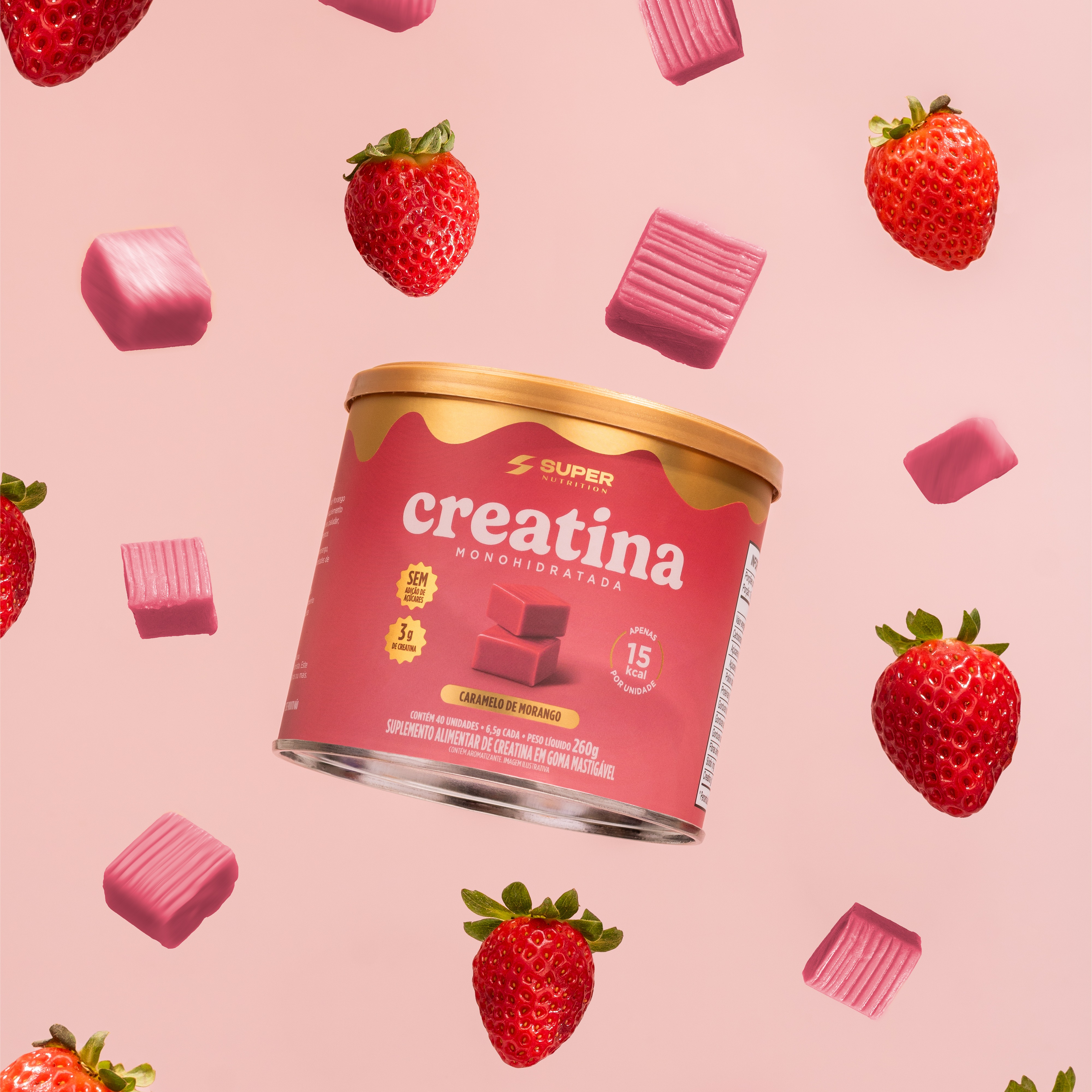 Creatina Morango