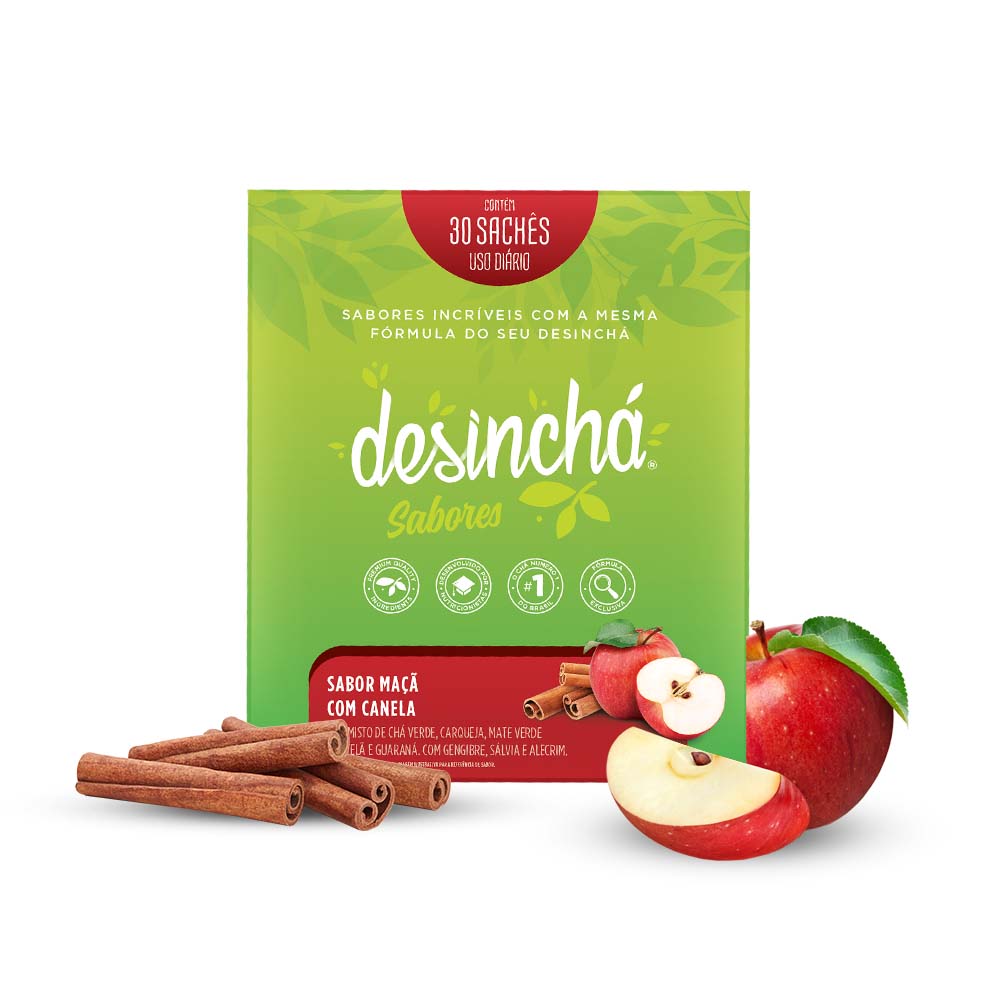 Desinchá Maçã com Canela