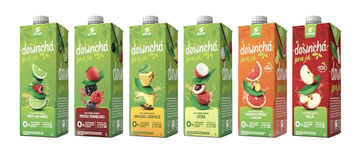 Desinchá Pra Já - 6 Sabores