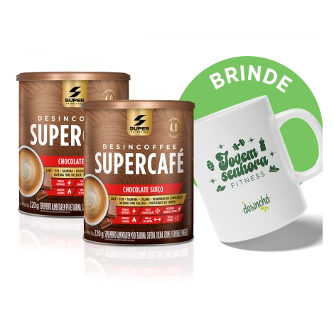 Compre 2 Supercafés Chocolate Suíço, Ganhe Caneca | Jovem Senhora Compre 2 Supercafés Chocolate Suíço, Ganhe Caneca | Jovem Senhora