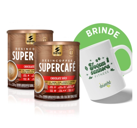 Compre 02 Supercafés Chocolate Suíço, Ganhe 01 Caneca de Brinde Compre 02 Supercafés Chocolate Suíço, Ganhe 01 Caneca de Brinde