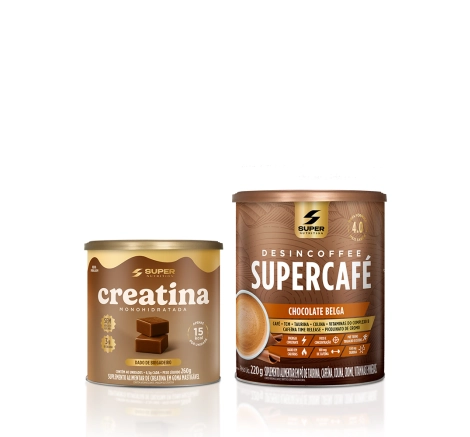 Caramelo de Creatina Sabor Brigadeiro + Supercafé