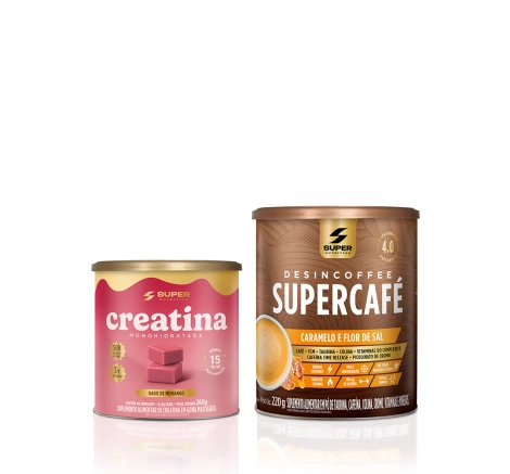 Caramelo de Creatina Sabor Morango + Supercafé