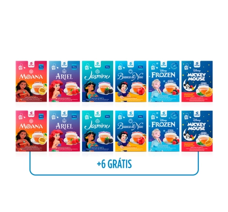Compre 6 Leve 6 Desinchá Disney (10 sachês)