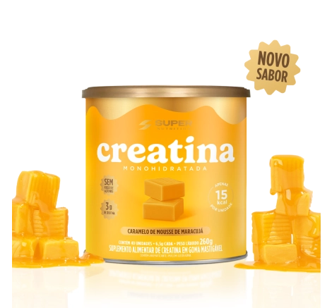 Combo Caramelos de Creatina: Maracujá + Limão + Boné Exclusivo
