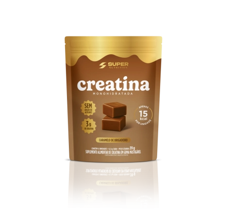 Caramelos de Creatina | Combo Napolitano 3 Mini Packs (Caramelo, Brigadeiro e Morango)