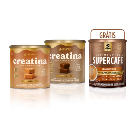 Compre 02 Caramelos de Creatina, Ganhe&nbsp;01&nbsp;Supercafé