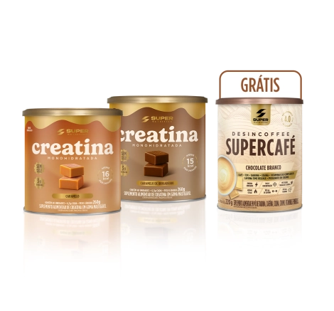 Compre 02 Caramelos de Creatina, Ganhe&nbsp;01&nbsp;Supercafé