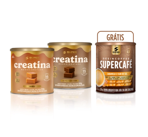 Compre 02 Caramelos de Creatina, Ganhe&nbsp;01&nbsp;Supercafé