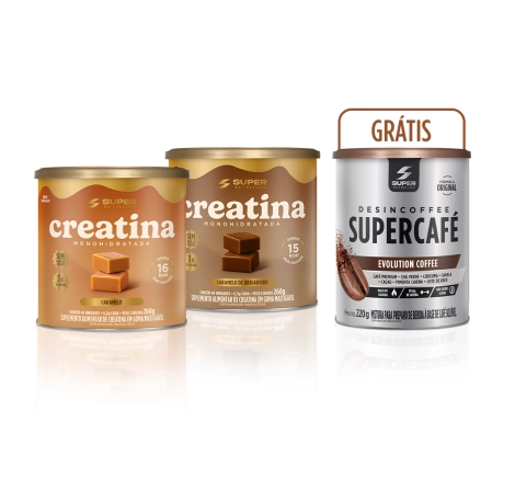 Compre 02 Caramelos de Creatina, Ganhe&nbsp;01&nbsp;Supercafé