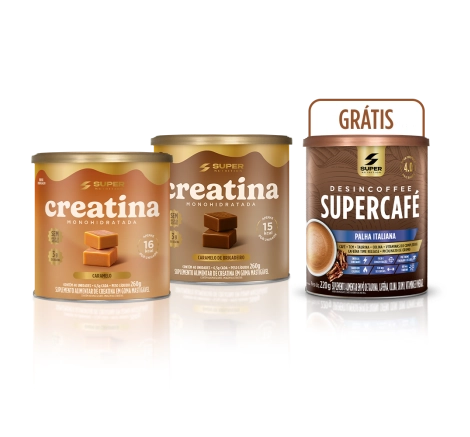 Compre 02 Caramelos de Creatina, Ganhe&nbsp;01&nbsp;Supercafé
