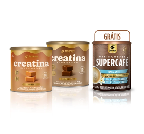 Compre 02 Caramelos de Creatina, Ganhe&nbsp;01&nbsp;Supercafé