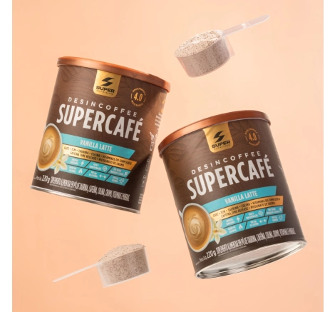 Latas Desincoffee Supercafé Vanilla Latte 220g