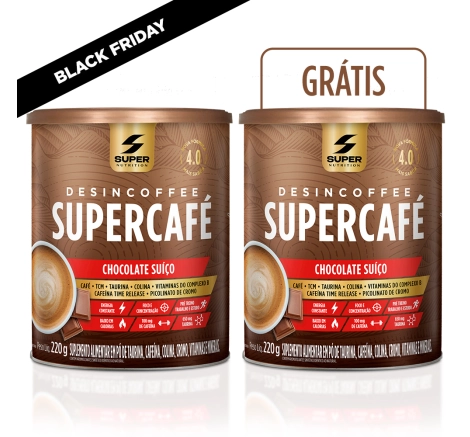 Compre 1 Leve 2 Desincoffee Supercafé Chocolate Suíço Compre 1 Leve 2 Desincoffee Supercafé Chocolate Suíço