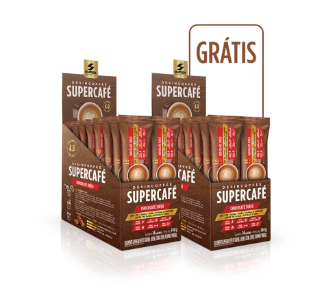 Compre 1 Leve 2 Stick Desincoffee Supercafé Chocolate Suíço 220g