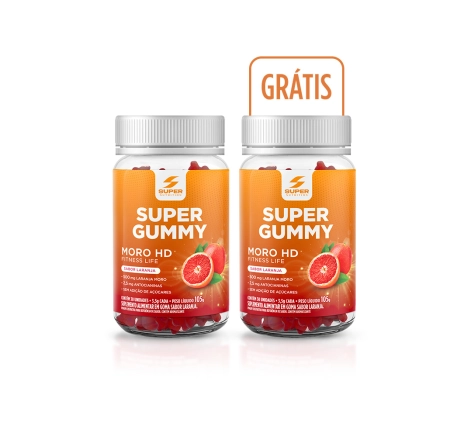 Compre 1 Leve 2 Super Gummy Moro HD Laranja Moro