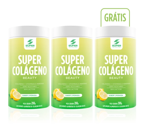 Compre 2 Leve 3 Super Colágeno Beauty Limonada