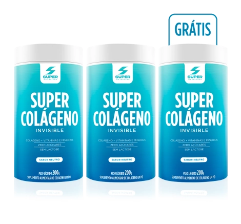 Compre 2 Leve 3 Super Colágeno Invisible Neutro