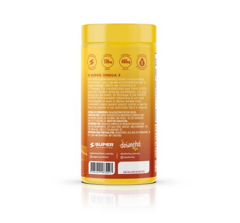  Super Ômega 3 EPA + DHA (60 cápsulas) verso