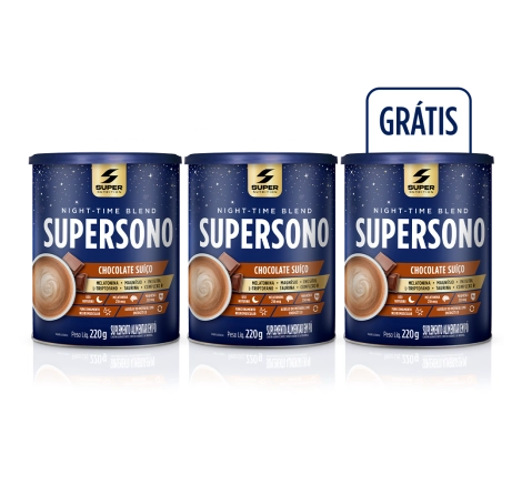 Compre 2 Leve 3 Supersono Sabor Chocolate Suíço