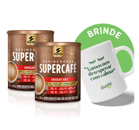 Compre 2 Supercafés Chocolate Suíço, Ganhe Caneca | Desesperar com Calma