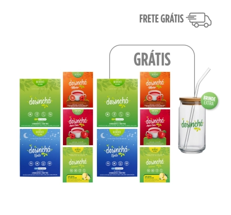 Compre 5, Leve 10: Desinchá em Dobro + Copo de Brinde