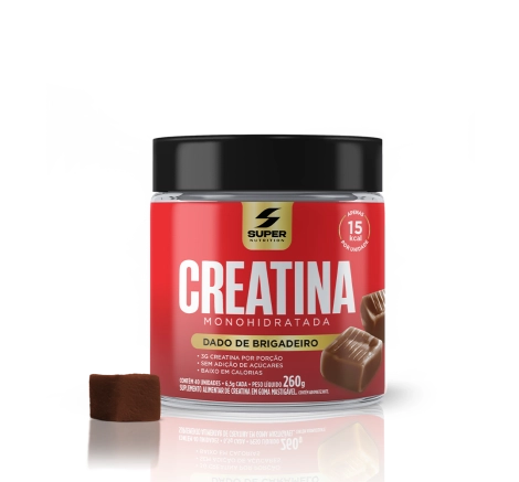 Dado de Brigadeiro com Creatina Super Nutrition (40 unidades)