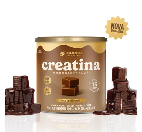 Dado de Brigadeiro com Creatina Super Nutrition (40 unidades)