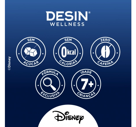 Benefícios e informações nutricionais desinchá disney mickey maracujá e tangerina 15 sachês