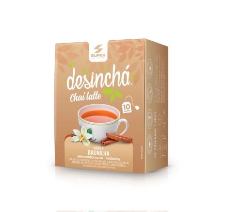 Desinchá Chai Latte Baunilha (10 sachês)