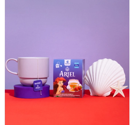 Desinchá Disney Ariel - Morango e Mel (10 sachês)