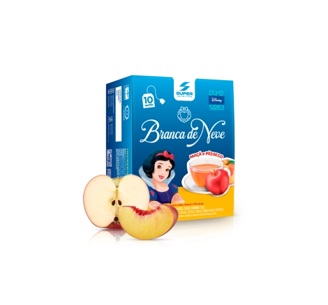 Desinchá Disney Branca de Neve - Maçã e Pêssego (10 sachês)