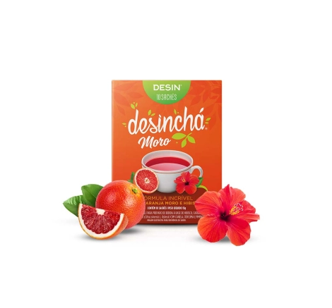 Desinchá Maçã com Canela + Apple Cider (30 sachês) + Brinde