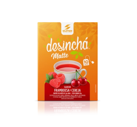 Desinchá Matte Framboesa e Cereja (10 sachês)
