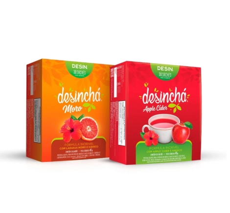 Desinchá Apple Cider + Desinchá Laranja Moro